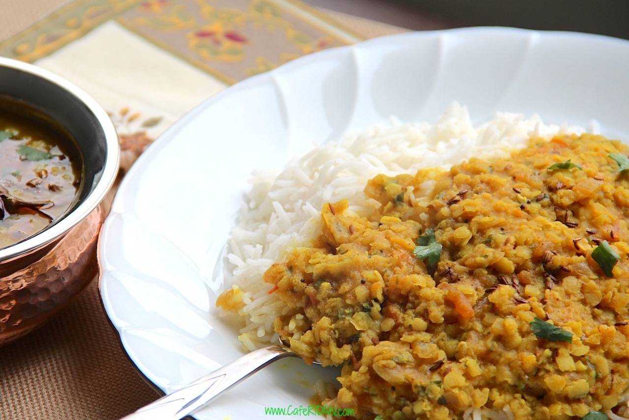 Dal Tadka (Lentils with spices)